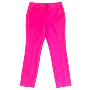 Zara Women Bright Pink Slim-Fit Trousers 6